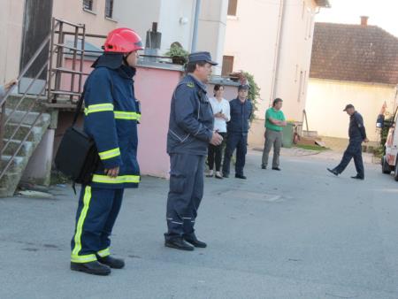 Gasilska vaja ob mesecu požarne varnosti 25